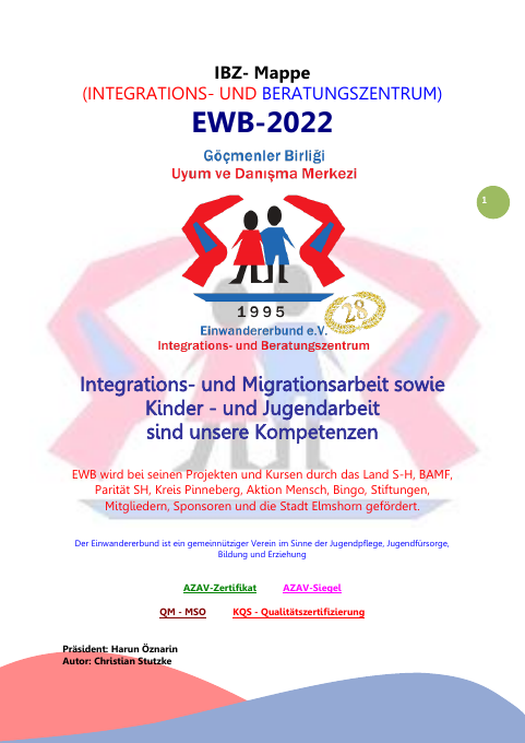 Titelseite IBZ-Mappe 2022