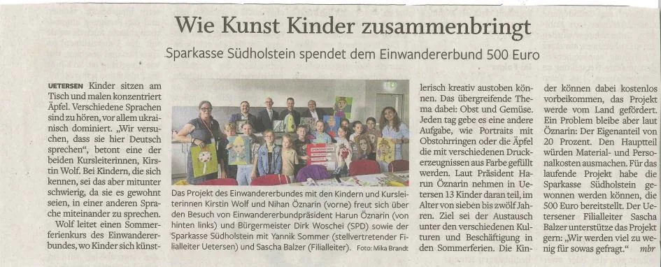 Vorschau: Wie Kunst Kinder zusammenbringt